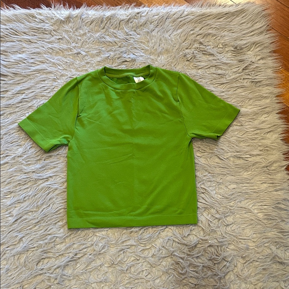 a new day Bright Green Short Sleeve Tee